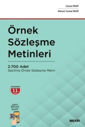 Örnek Sözleşme Metinleri - Seçkin Yayıncılık