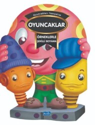 Örneklerle Şekilli Boyama - Oyuncaklar - Parıltı Yayınları