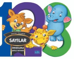 Örneklerle Şekilli Boyama - Sayılar - Parıltı Yayınları
