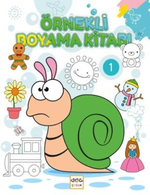 Örnekli Boyama Kitabı-1 - 1