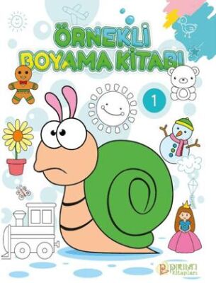 Örnekli Boyama Kitabı - 1 - 1