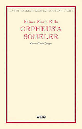 Orpheus’a Soneler - Yapı Kredi Yayınları