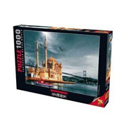Anatolian Puzzle 1000 Parça Ortaköy Cami Nostalji - Anatolian