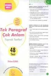 Ortaokul Düzeyi Tek Paragraf Çok Anlam Yaprak Test - Palme Yayınları