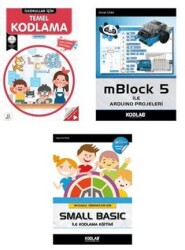 İlk ve Ortaokullar İçin Kodlama Seti 3 Kitap Takım - Kodlab Yayın Dağıtım