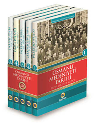 Osmanlı Medeniyeti Tarihi Seti 5 Kitap Takım