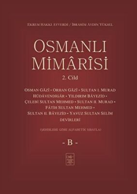 Osmanlı Mimarisi 2. Cilt - B kapağı