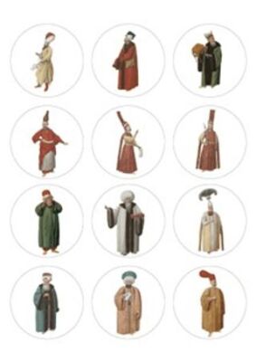 Osmanlılar Sticker 12’li - 1