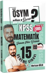 ÖSYM Böyle Sorar 2026 KPSS Matematik Tamamı Video Çözümlü 15 Deneme Sınavı - Dizgi Kitap