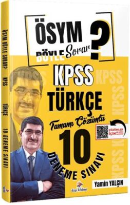 ÖSYM Böyle Sorar 2026 KPSS Türkçe Tamamı PDF Çözümlü 10 Deneme - 1