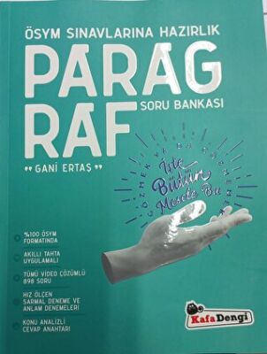 Kafa Dengi Yayınları ÖSYM Sınavlarına Hazırlık Paragraf Soru Bankası - 1