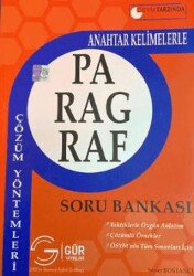 Gür Yayınları ÖSYM Tarzı Anahtar Kelimelerle Paragraf Çözüm Yöntemleri - Gür Yayınları