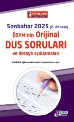 ÖSYM`nin Orijinal DUS Soruları - 1