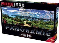 Anatolian Puzzle 1000 Parça Panoramik Otağtepe den Boğaz - Anatolian