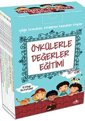 Öykülerle Değerler Eğitimi Seti 10 Kitap Takım kapağı