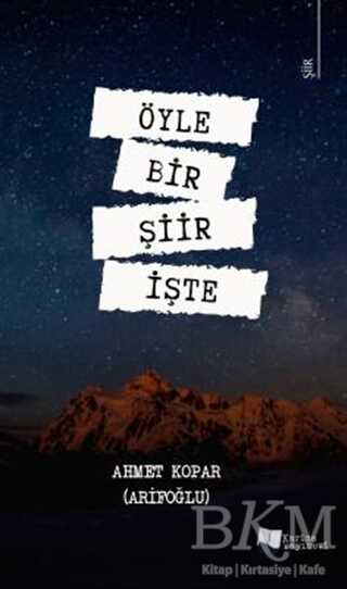 Öyle Bir Şiir İşte - Karina Yayınevi