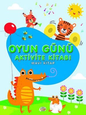Oyun Günü Aktivite Kitabı Mavi Kitap - 2