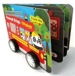 Oyuncak Kitap - İtfaiye Gerçek Tekerlekli - Yükselen Zeka Yayınları