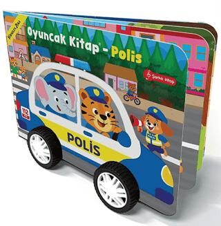 Oyuncak Kitap - Polis Gerçek Tekerlekli - 1