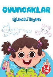 Oyuncaklar - Eğlenceli Boyama - İş Bankası Kültür Yayınları