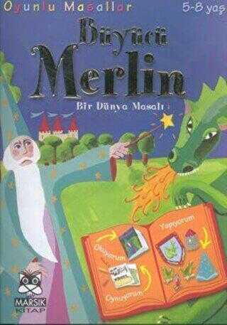 Oyunlu Masallar - Büyücü Merlin - Marsık Kitap