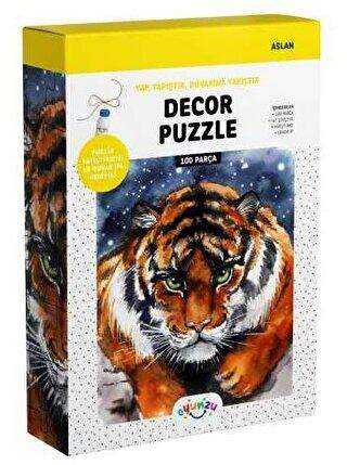 Decor Puzzle 100 Parça - Aslan