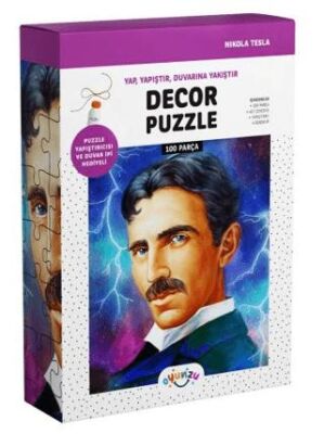 Decor Puzzle 100 Parça - Nikola Tesla - 1