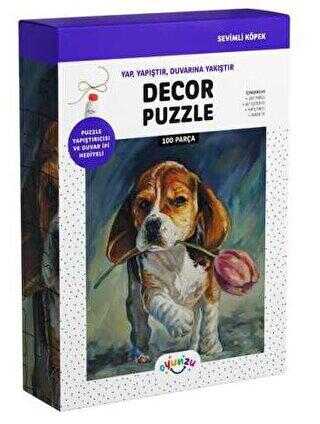 Decor Puzzle 100 Parça - Sevimli Köpek