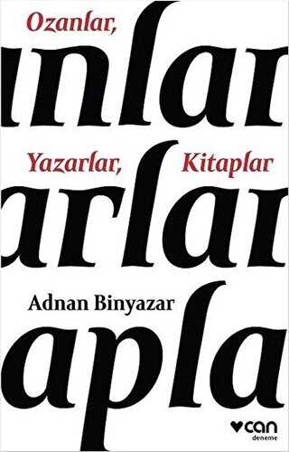 Ozanlar, Yazarlar, Kitaplar - Can Yayınları