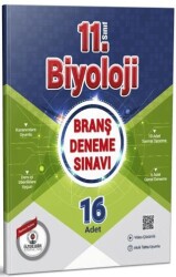 11. Sınıf Biyoloji 16 Branş Deneme - Özdebir Yayınları