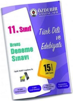 11. Sınıf Türk Dili ve Edebiyatı 15 Deneme - 1