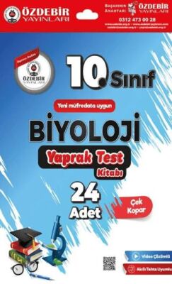 10. Sınıf Biyoloji Yaprak Test - 1
