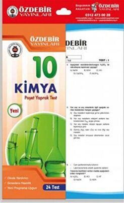 10. Sınıf Kimya Yaprak Test - 1
