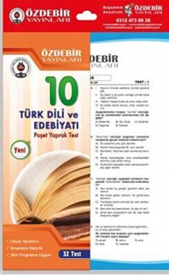 10. Sınıf Türk Dili ve Edebiyatı Yaprak Test - 1