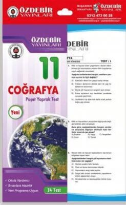 11. Sınıf Coğrafya Yaprak Test - 1