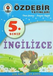 5. Sınıf İngilizce Çek Kopar Yaprak Test - Özdebir Yayınları