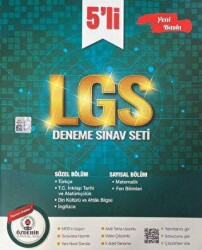 Özdebir Yayınları 5`li LGS Deneme Sınav Seti - Özdebir Yayınları