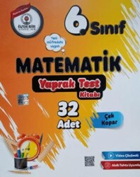 6. Sınıf Matematik Yaprak Test - Özdebir Yayınları