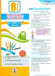 8. Sınıf Din Kültürü ve Ahlak Bilgisi Yaprak Test - Özdebir Yayınları