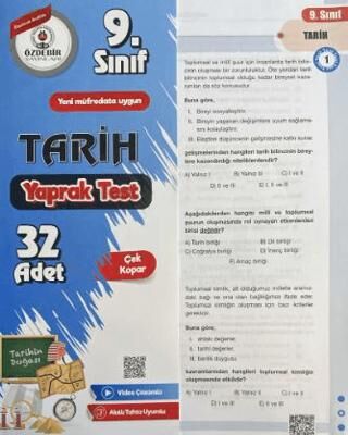 9. Sınıf Tarih Yaprak Test - 1