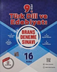 9. Sınıf Türk Dili ve Edebiyatı Branş Deneme Sınavı - Özdebir Yayınları