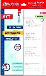 YKS AYT Matematik Yaprak Test - Özdebir Yayınları