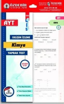 YKS TYT Kimya Yaprak Test - 1