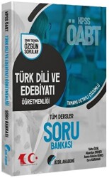 Özdil Akademi Yayınları Özdil Akademi 2023 ÖABT Türk Dili ve Edebiyatı Öğretmenliği Soru Bankası Çözümlü - Yekta Özdil Özdil - Özdil Akademi Yayınları