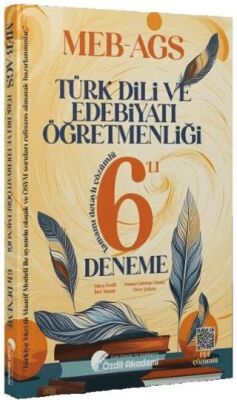 ÖABT MEB-AGS Türk Dili ve Edebiyatı 6 Deneme Çözümlü - 1