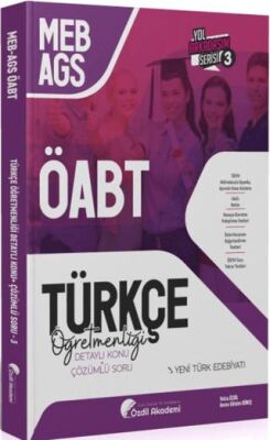 ÖABT MEB-AGS Türkçe 3. Kitap Yeni Türk Edebiyatı Konu Anlatımlı Soru Bankası - 1