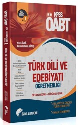 Özdil Akademi Yayınları ÖABT Türk Dili ve Edebiyatı 1. Kitap Halk Edebiyatı Konu Anlatımlı Soru Bankası - Özdil Akademi Yayınları