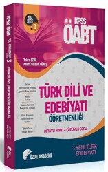 Özdil Akademi Yayınları ÖABT Türk Dili ve Edebiyatı 3. Kitap Yeni Türk Edebiyatı Konu Anlatımlı Soru Bankası - Özdil Akademi Yayınları