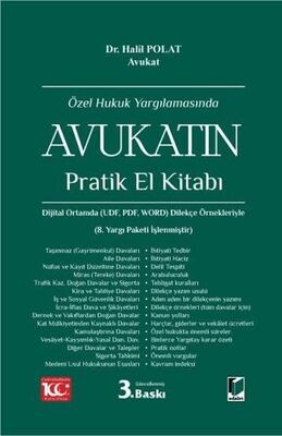Özel Hukuk Yargılamasında Avukatın Pratik El Kitabı - 1