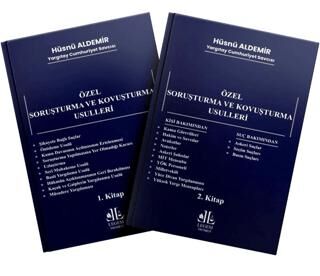 Özel Soruşturma ve Kovuşturma Usulleri 2 Kitap - 1